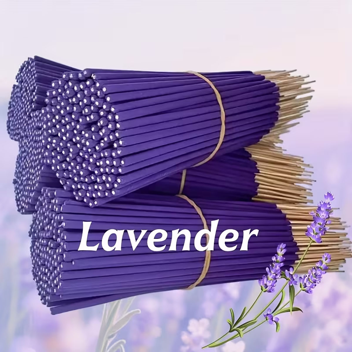 Yoga Fitness Holiday - Varillas de Incienso de Lavanda Premium