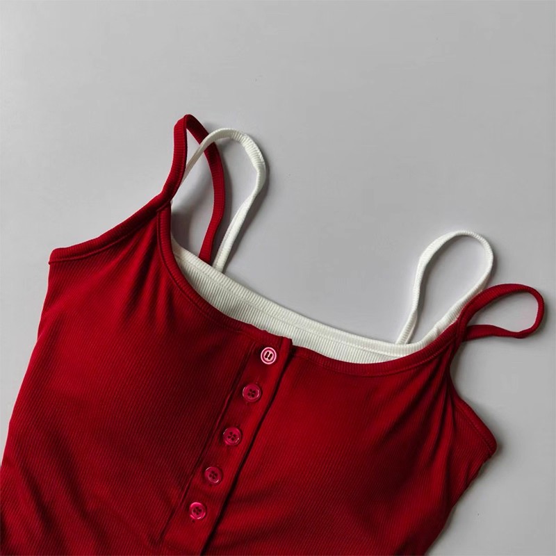 Yoga Blocks - Bralette deportivo con bloques de color