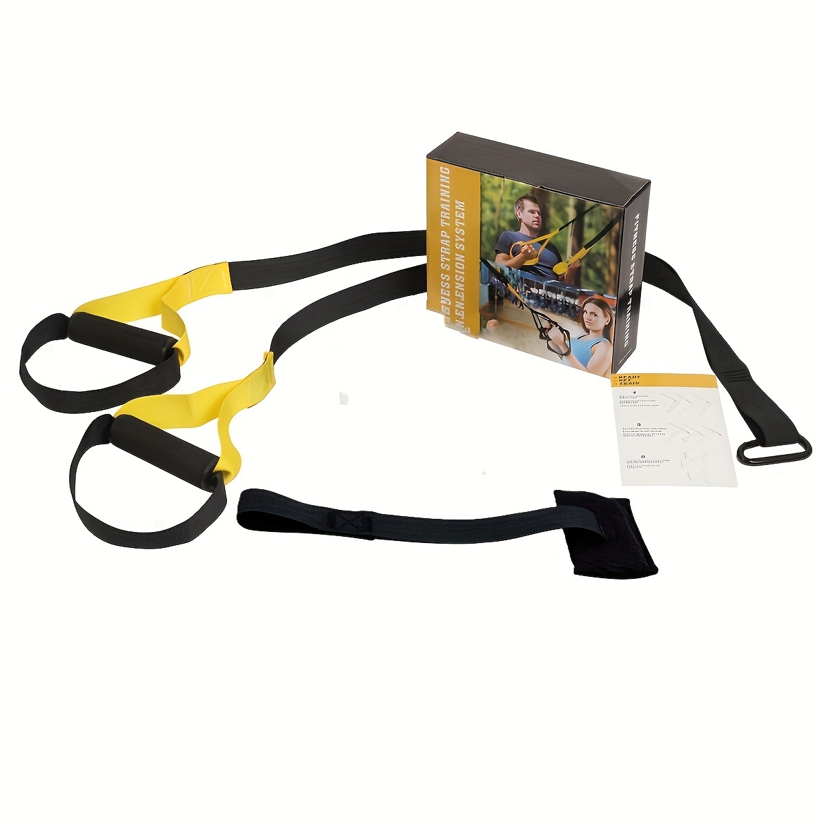 Suspension Trainer Trx - Cinturón de entrenamiento de suspensión ajustable,