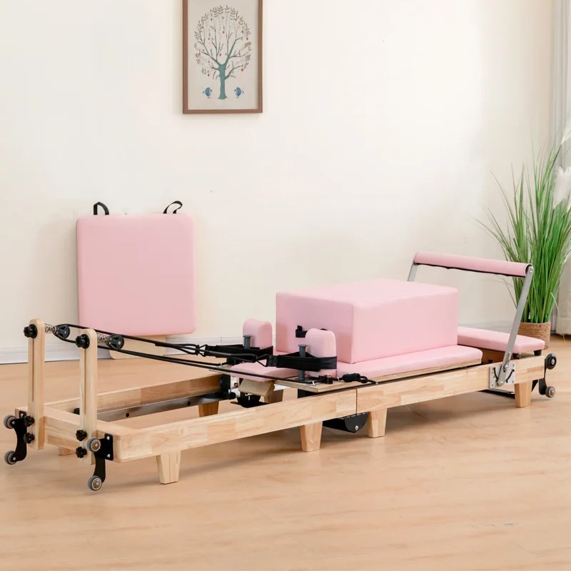 Yoga Fitness Pilates Reformer - Cama de Pilates Móvil para el