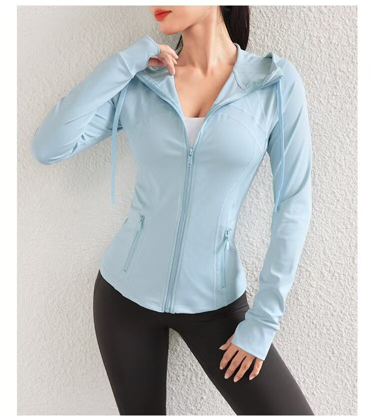 Yoga Fitness Jacket - Chaqueta de Yoga de Manga Larga