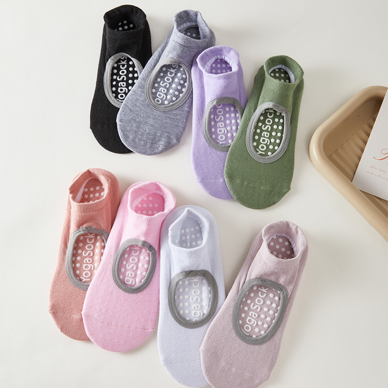 Yoga Fitness Wear - 1/8 pares de calcetines deportivos antideslizantes