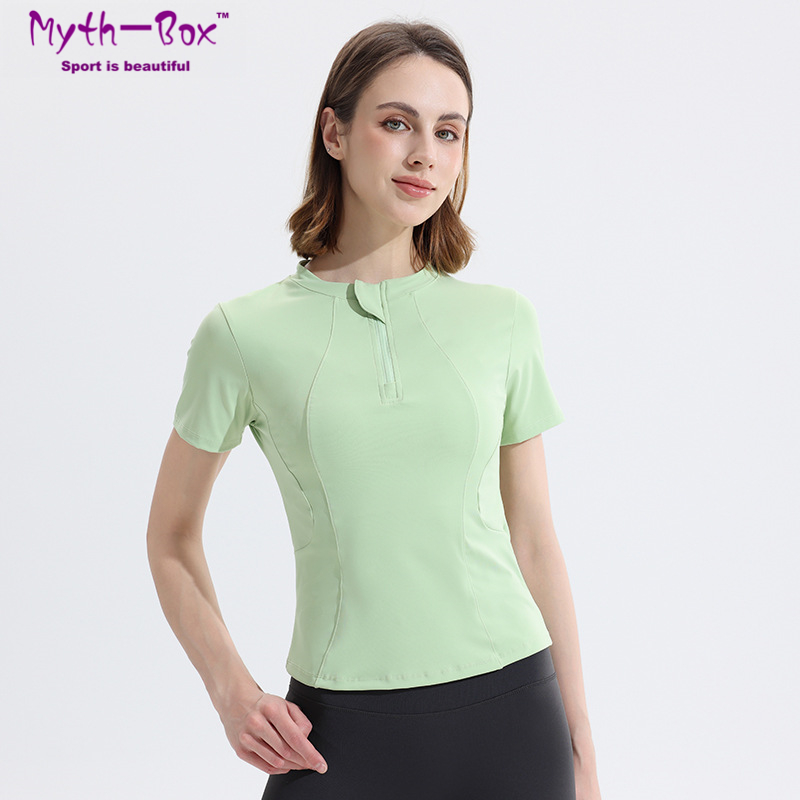 Yoga Fitness Qc - Camiseta de Yoga para Mujer, Verano,
