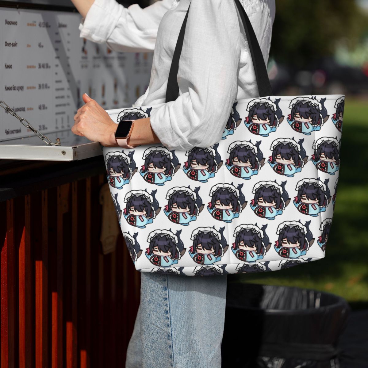 Yoga Fitness Zone - Bolsa de Playa Original del Anime