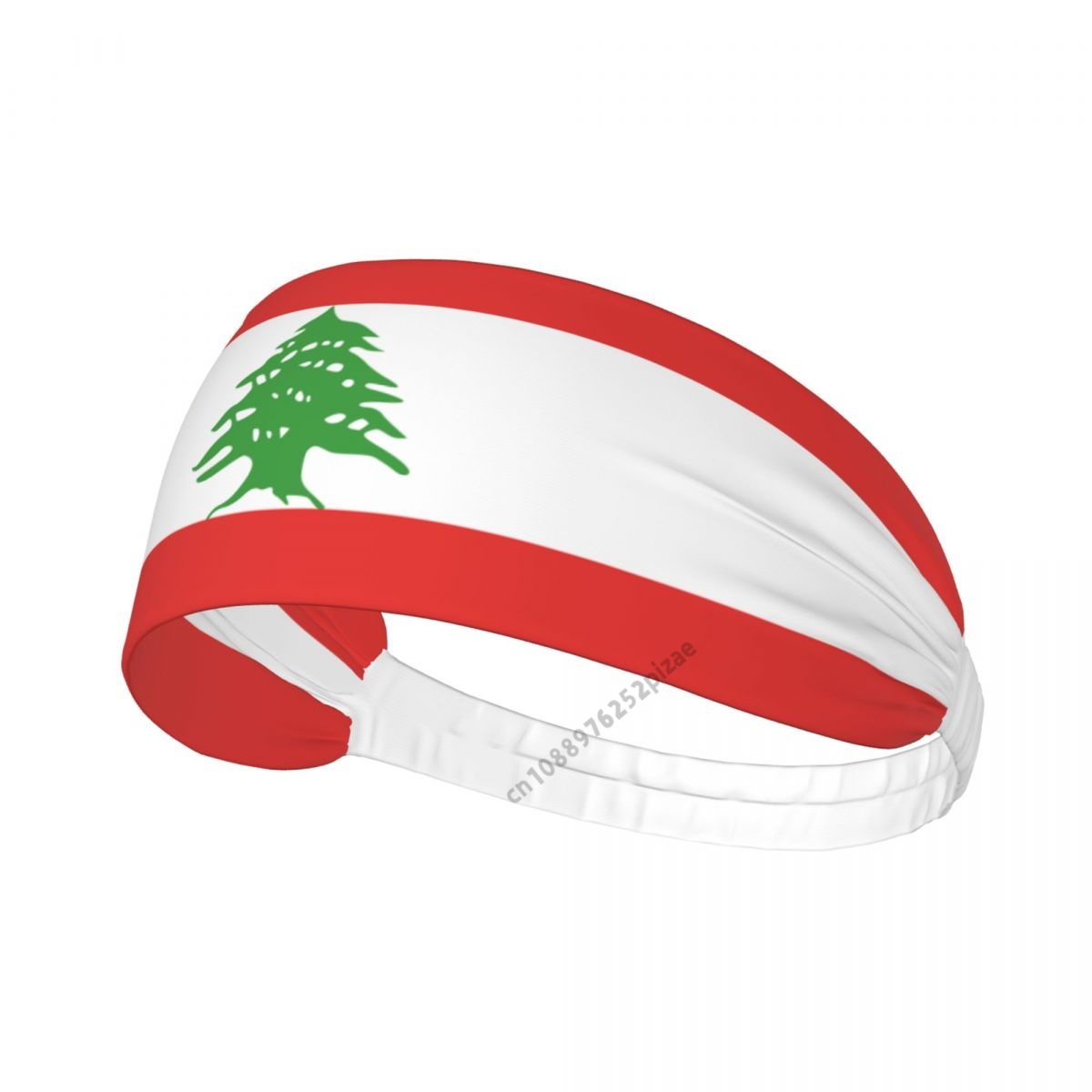 Yoga Fitness Band - Diademas elásticas anchas con bandera del