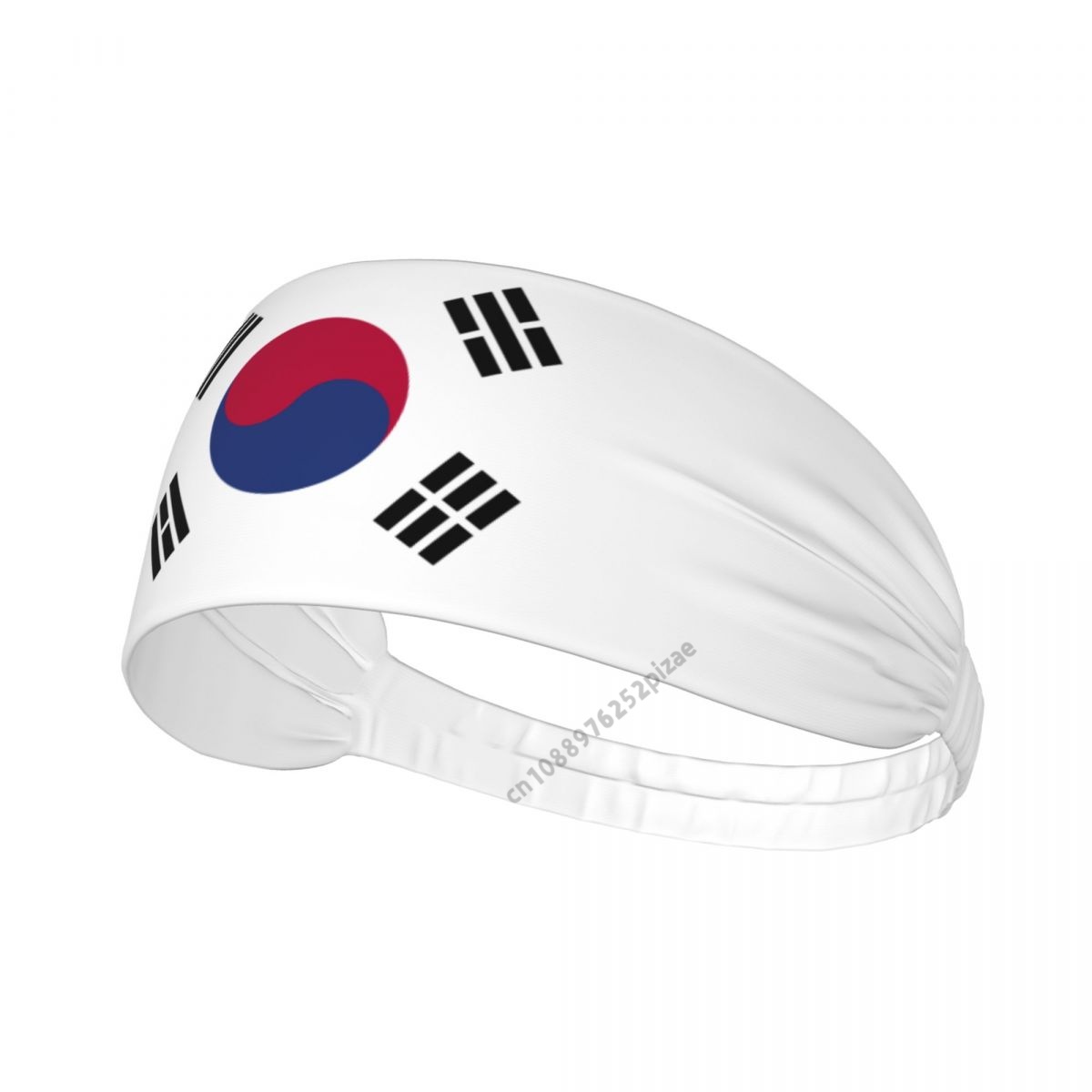 Yoga Fitness Band - Bandas elásticas anchas con bandera de