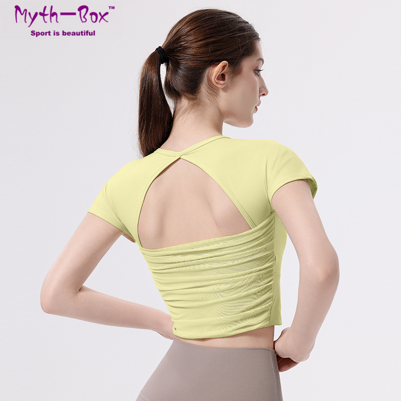 Yoga Fitness Qc - Camisetas ajustadas de Yoga con almohadilla