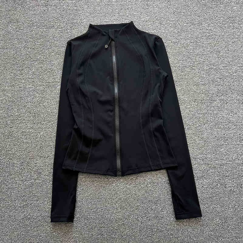 Yoga Fitness Jacket - Traje deportivo con cremallera y cuello