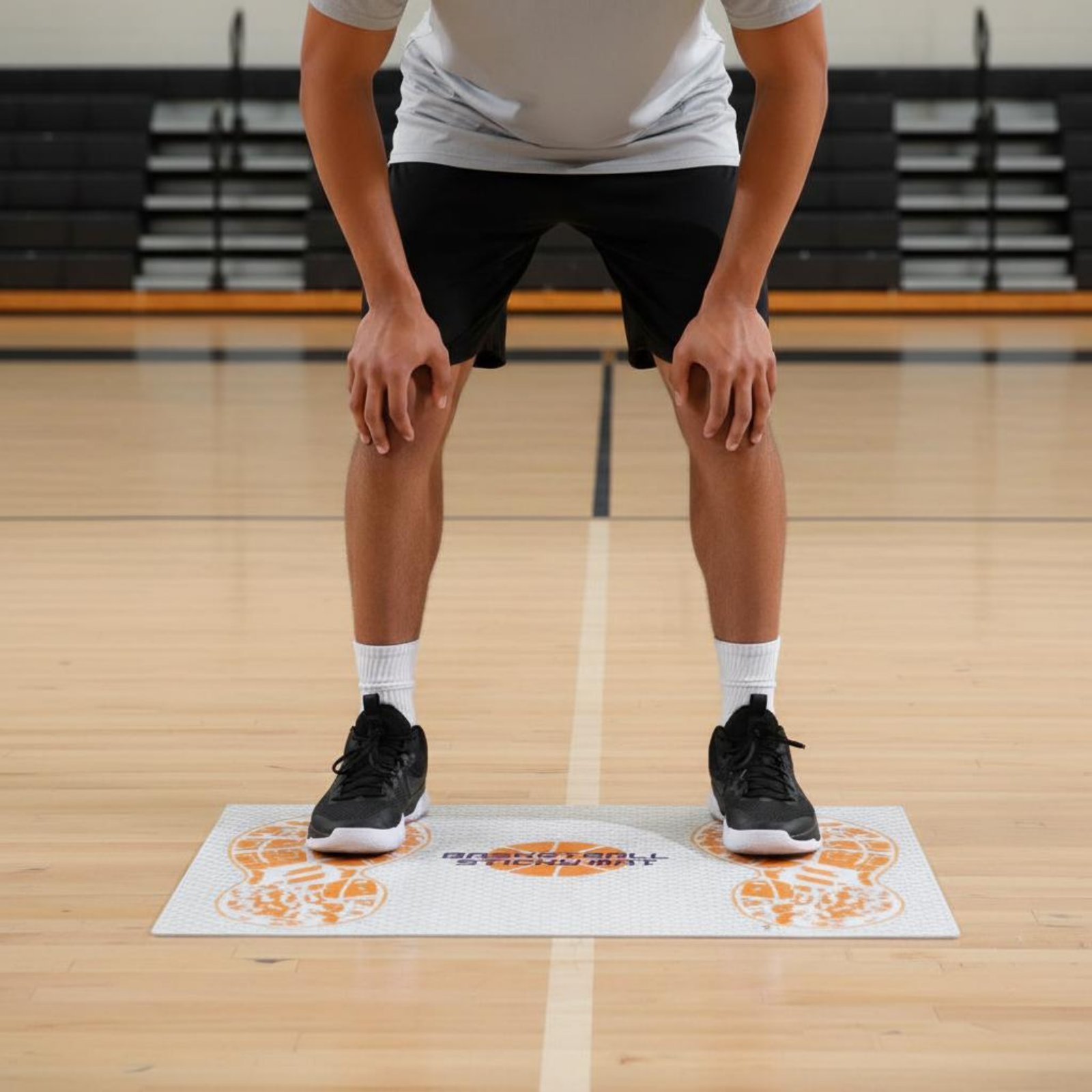 Gym Floor Mats - Tapete Adhesivo para Baloncesto, Material de