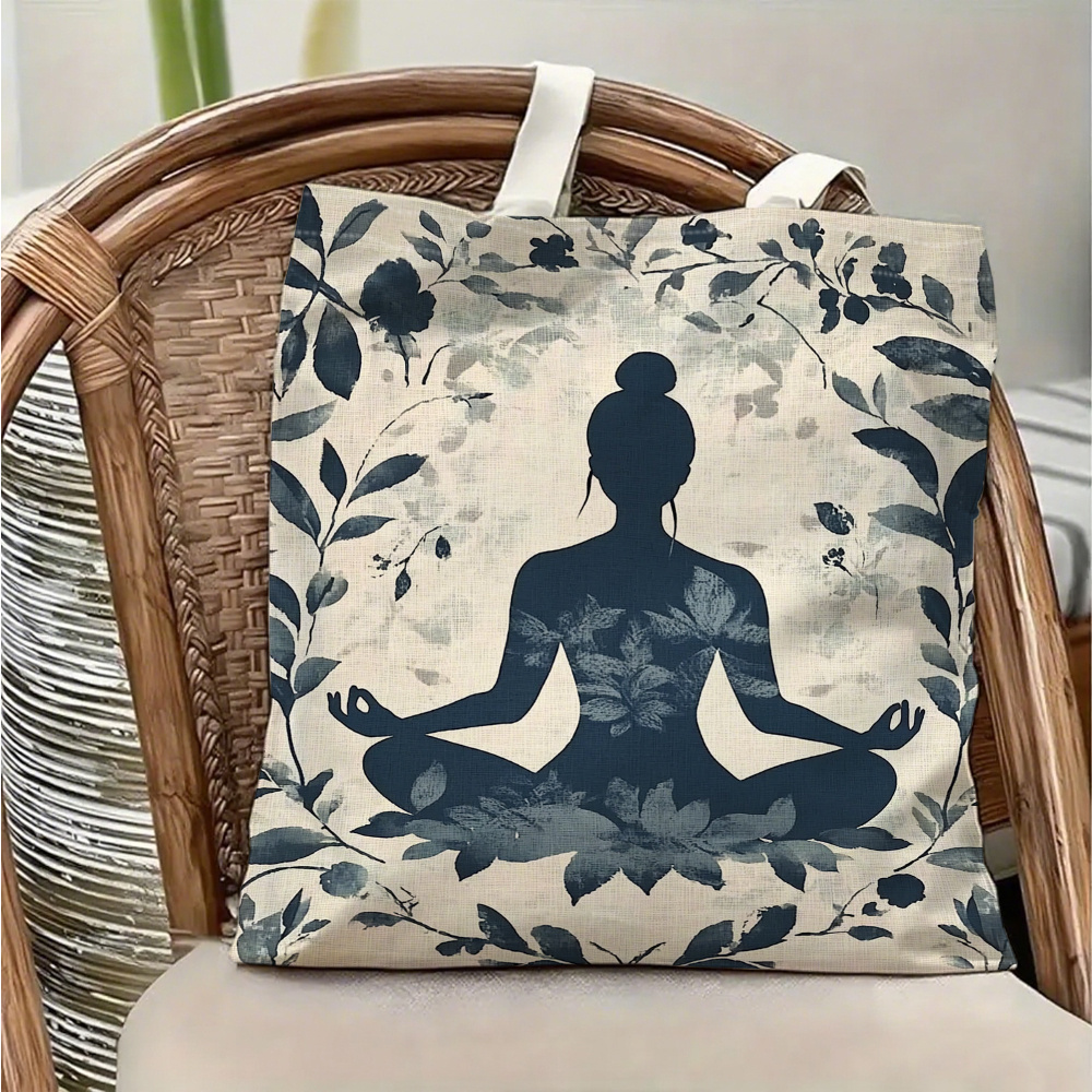 Yoga Fitness Gifts - Bolso de hombro de lona con