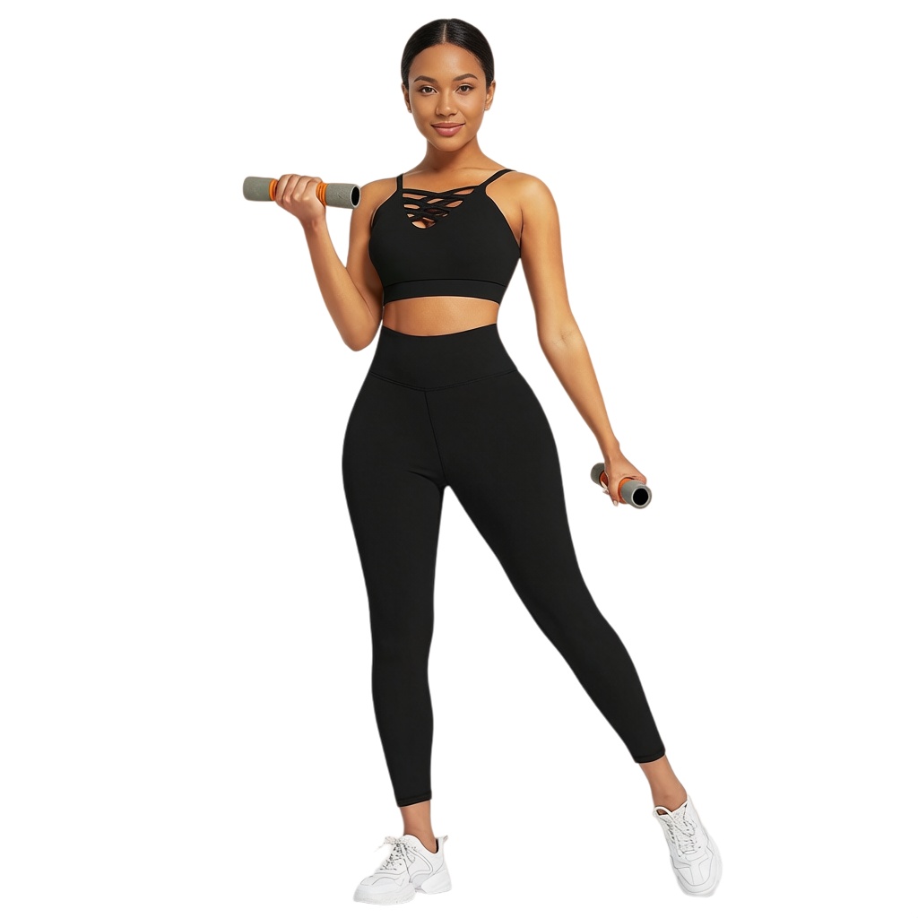 Conjunto Deportivo de Yoga par - Yoga Fitness Wear reseña y precio