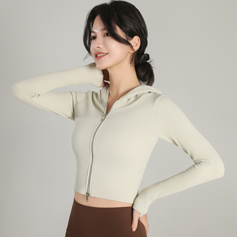 Chaqueta deportiva ajustada co - Yoga Fitness Jacket reseña y precio