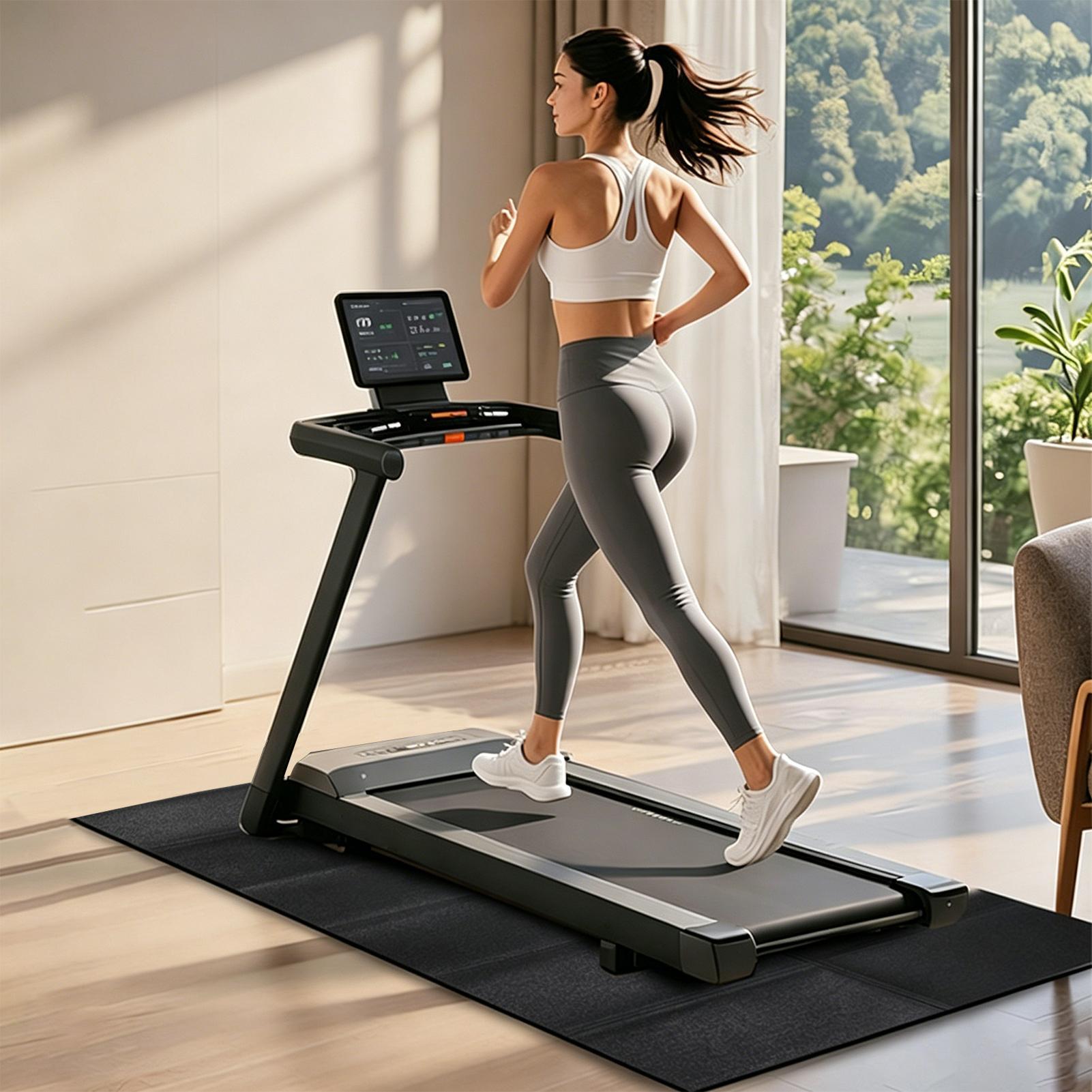 Alfombrilla para cinta de corr - Gym Floor Mats reseña y precio