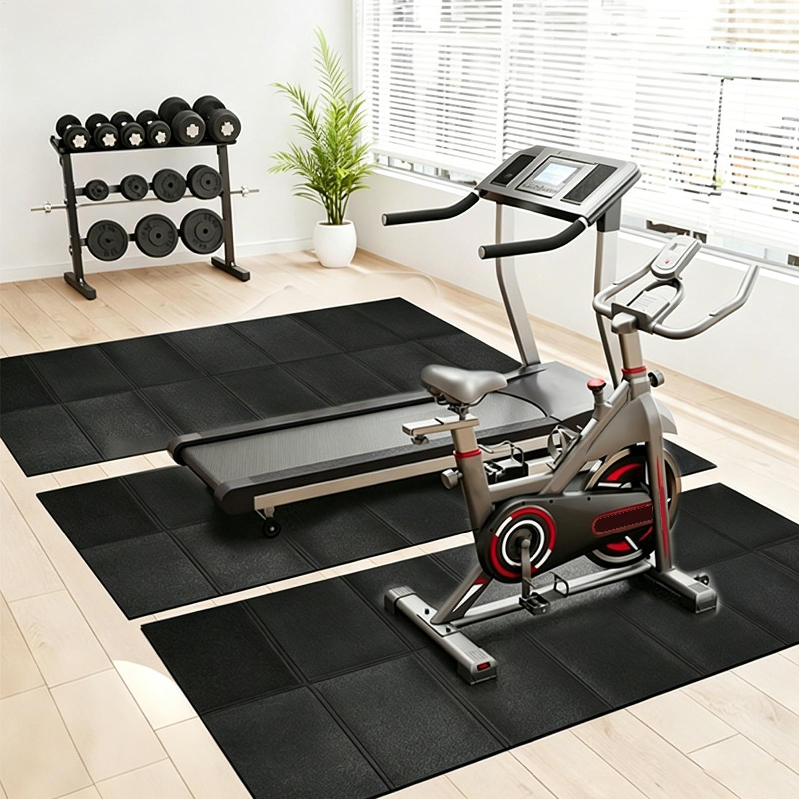 Alfombrilla para cinta de corr - Gym Floor Mats reseña y precio