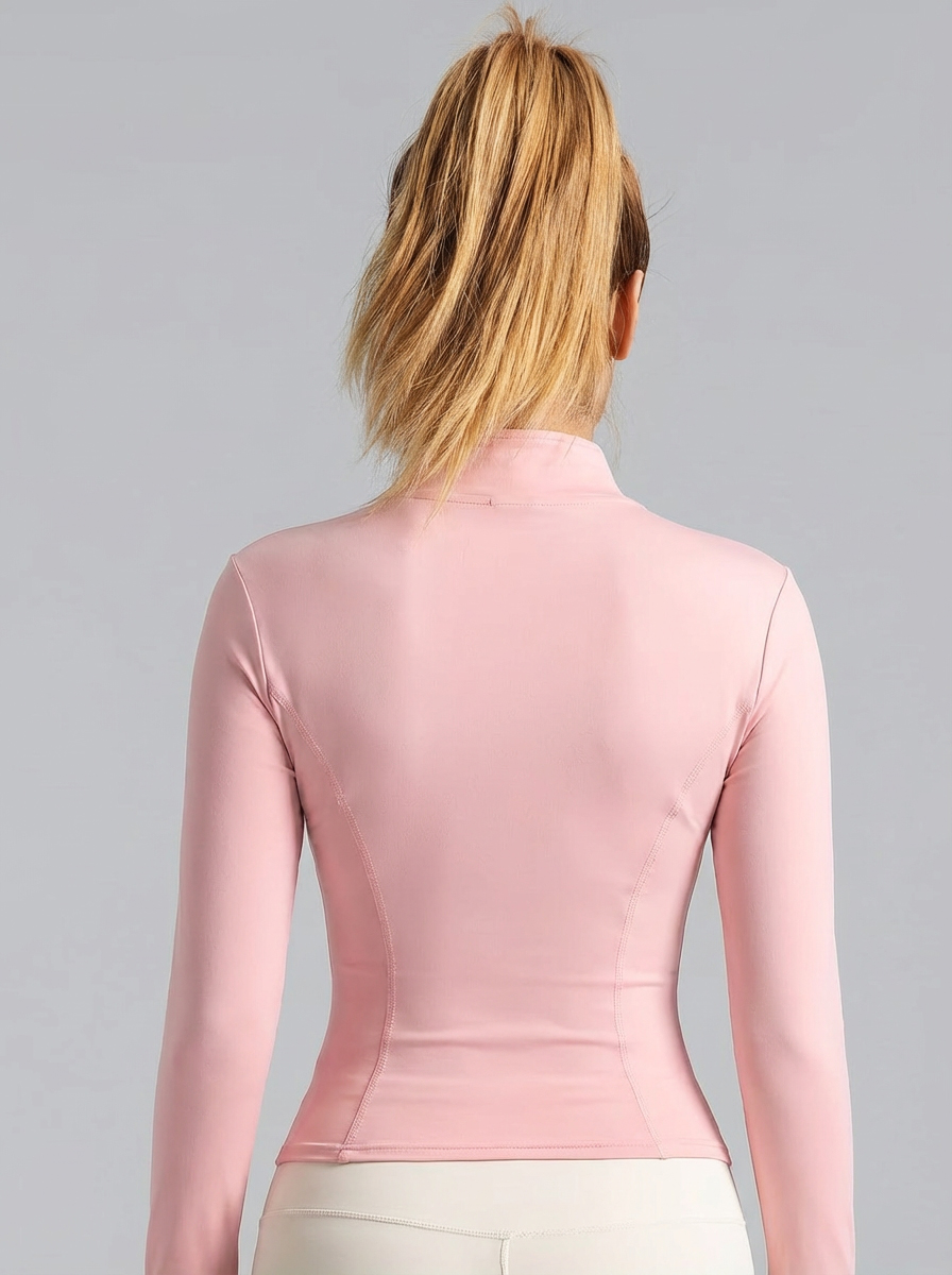 Nueva Chaqueta Deportiva Rosa  - Yoga Fitness Wear reseña y precio