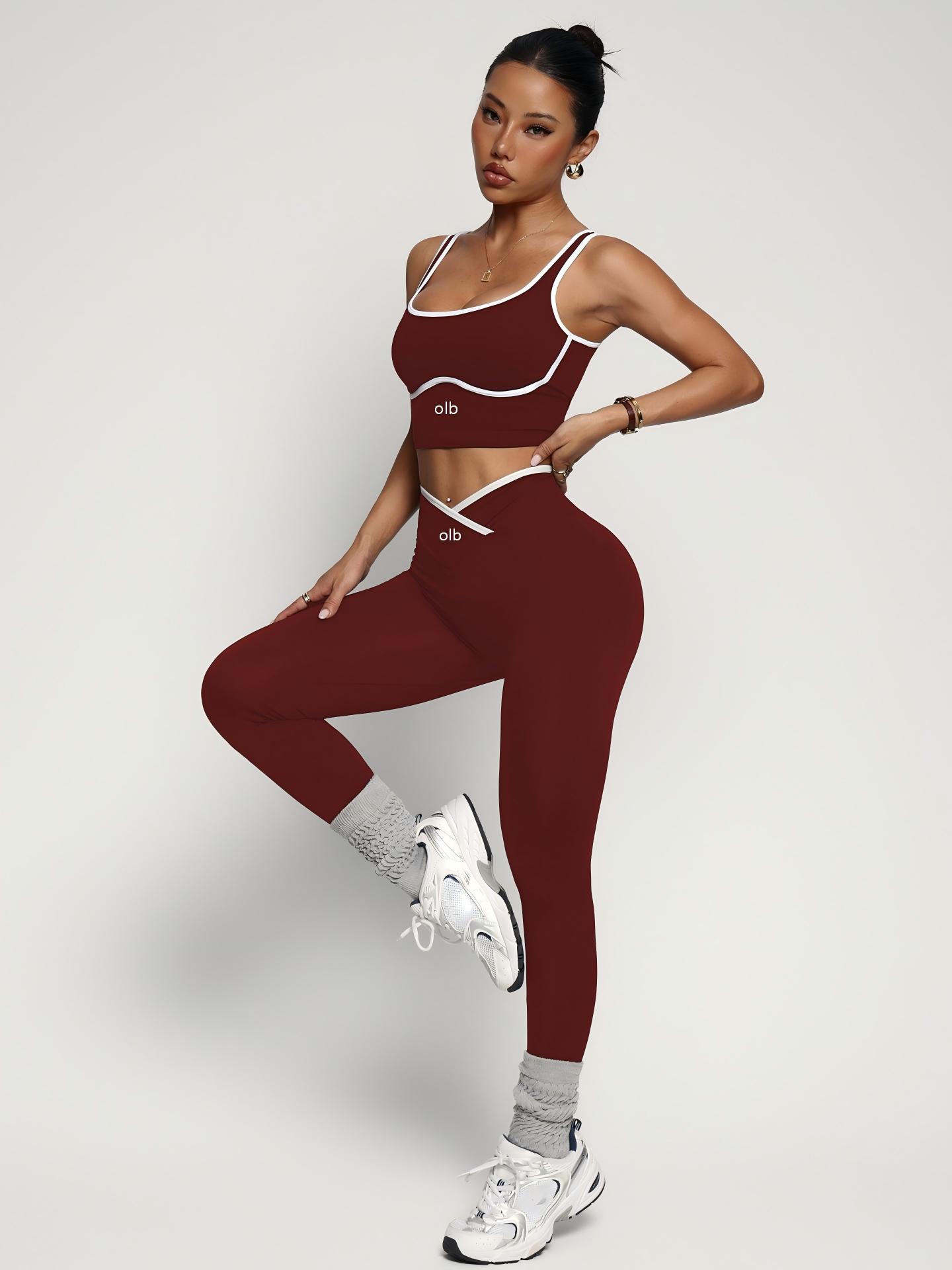 Conjunto deportivo de 2 piezas - Yoga Fitness Wear reseña y precio