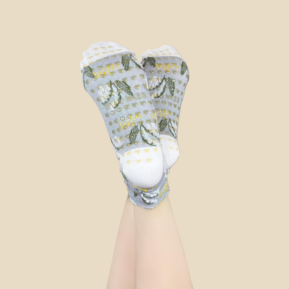 Calcetines de yoga con estampa - Yoga Fitness Wear reseña y precio