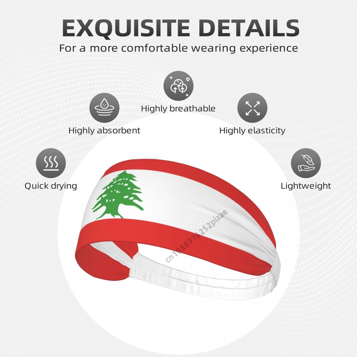 Diademas elásticas anchas con  - Yoga Fitness Band reseña y precio