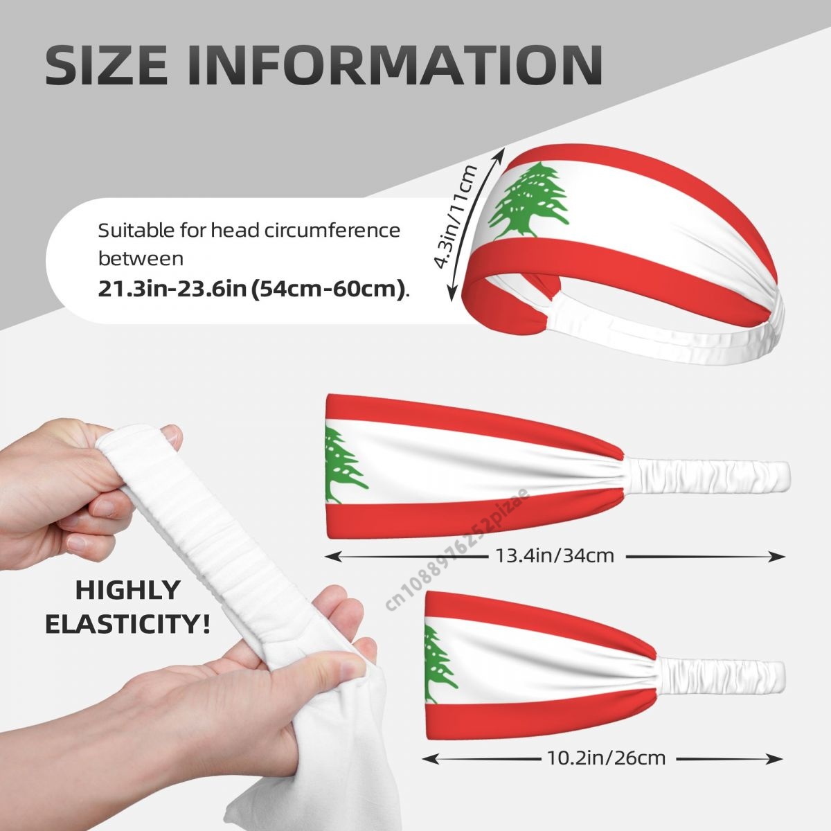 Diademas elásticas anchas con  - Yoga Fitness Band reseña y precio