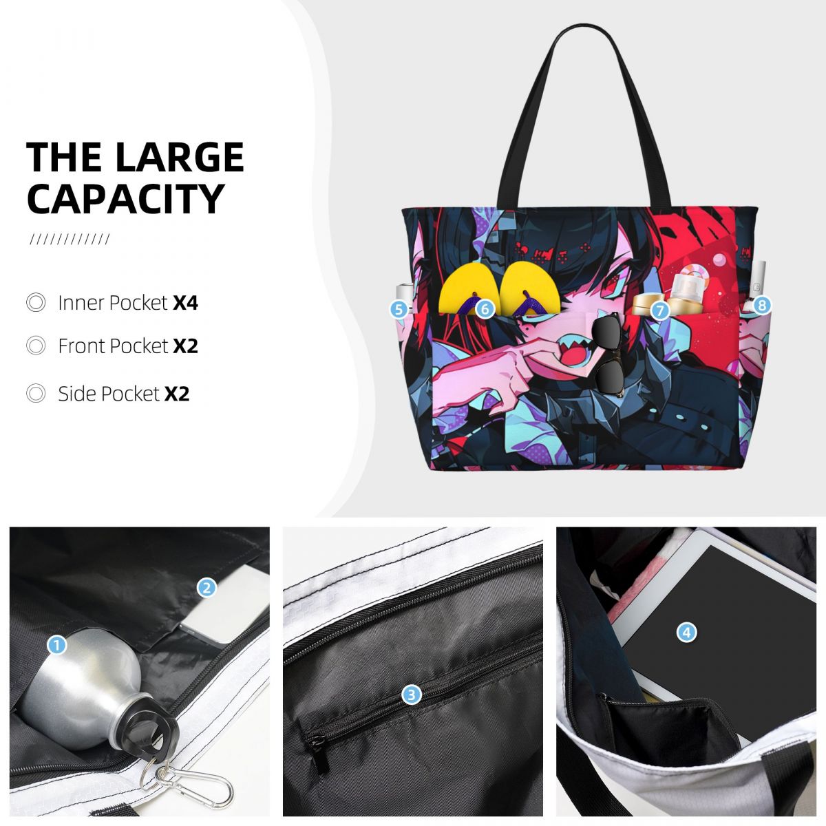 Bolsa de Playa Zenless Zone Ze - Yoga Fitness Zone reseña y precio